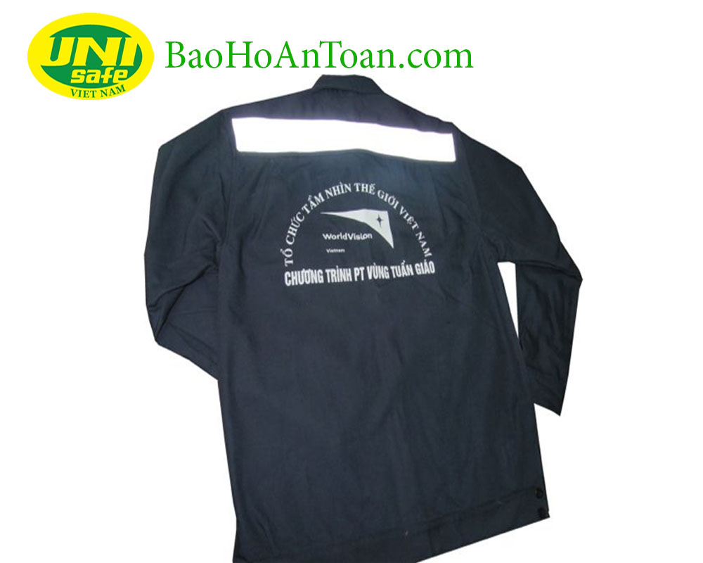 In logo trên áo bảo hộ lao động